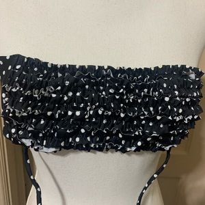 Victoria Secret size small bandeau swimsuit top K